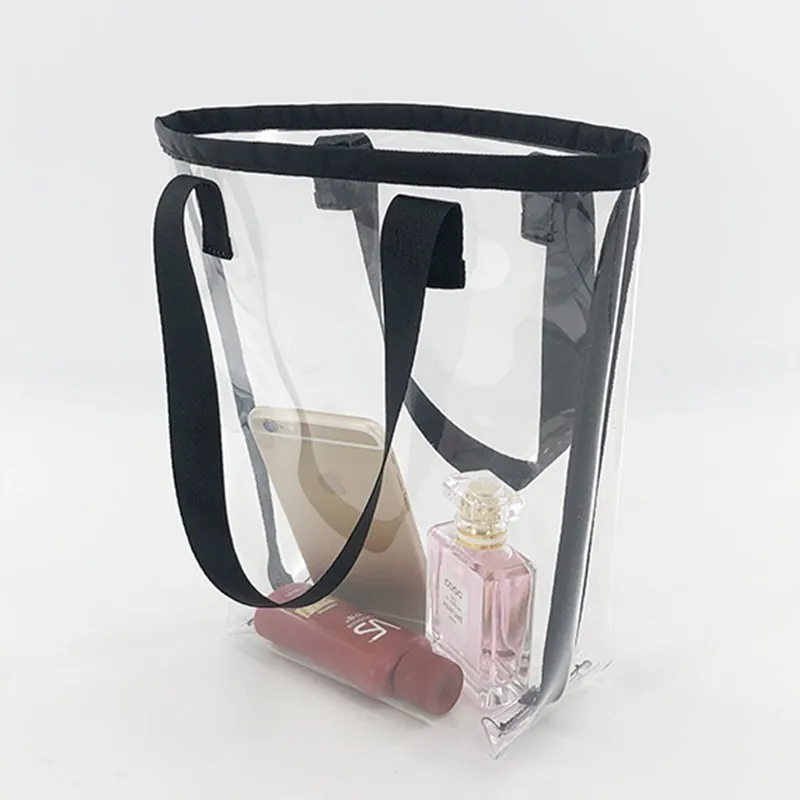 

New Pvc Bucket Bag Clear Transparent Pvc Shoulder Bags Women Luxury Handbags Women Bags Designer Sac A Main Bolsos Mujer Bolsas