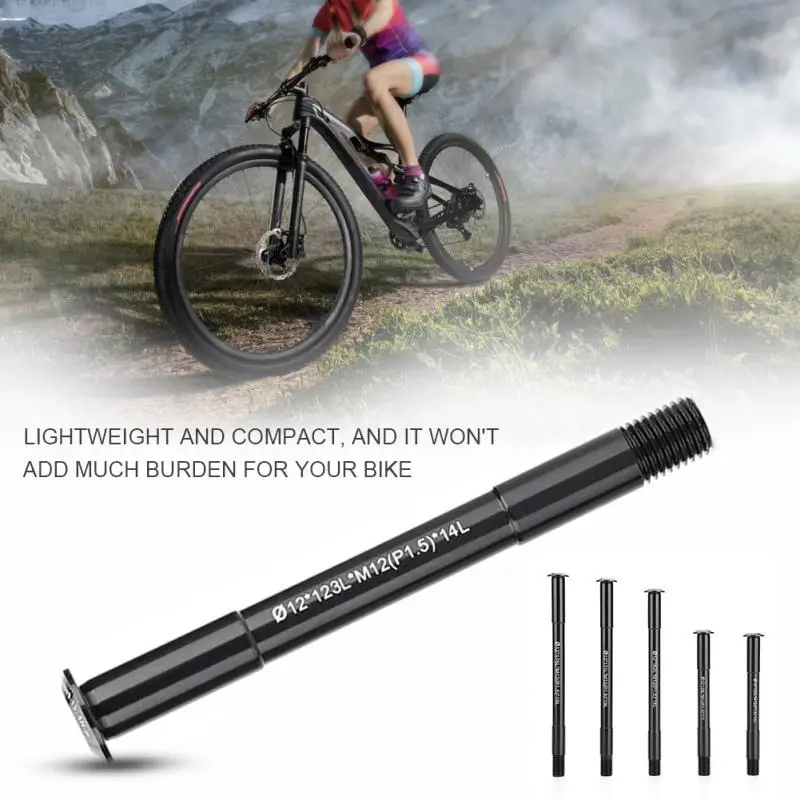 Front Fork Thru Axle Tube Wide Shaft Aluminum Bicycle Lever Cycling Accessories