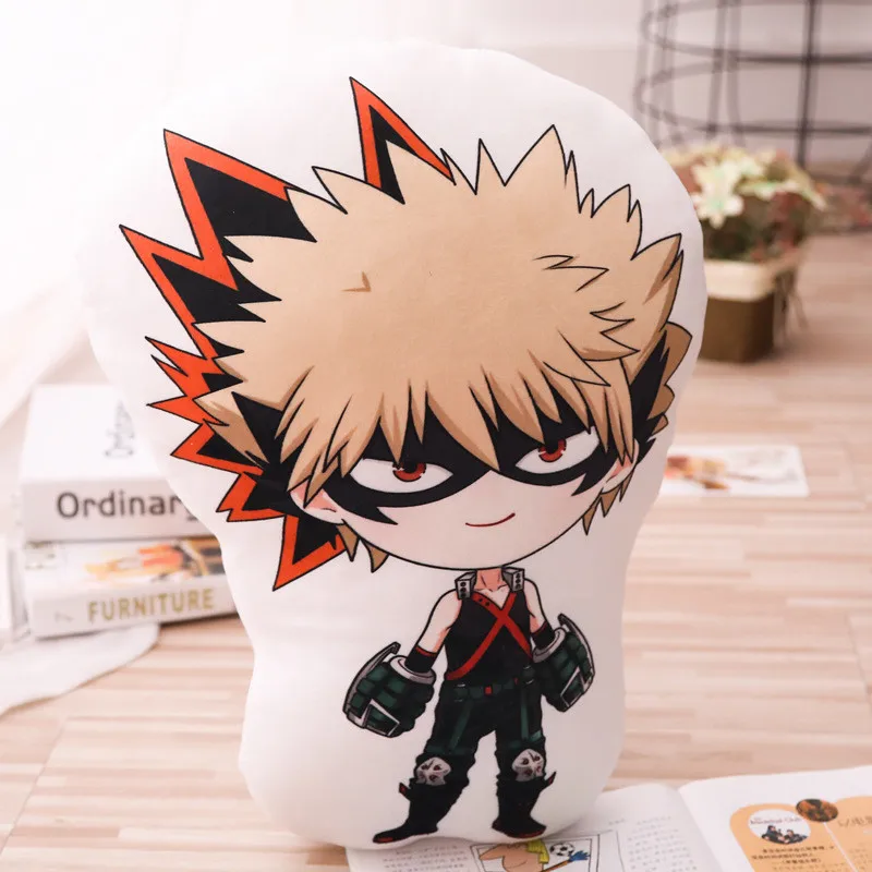 Аниме My Hero Academia Подушка изуку мидория кацуки бакугу Шуто Тодороки плюшевая