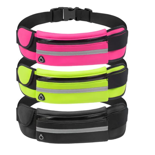 New Portable Convenient USB Waist Packs Men Women Bum Bag Travel Pouch Belt Hot Sale Casual Zipper