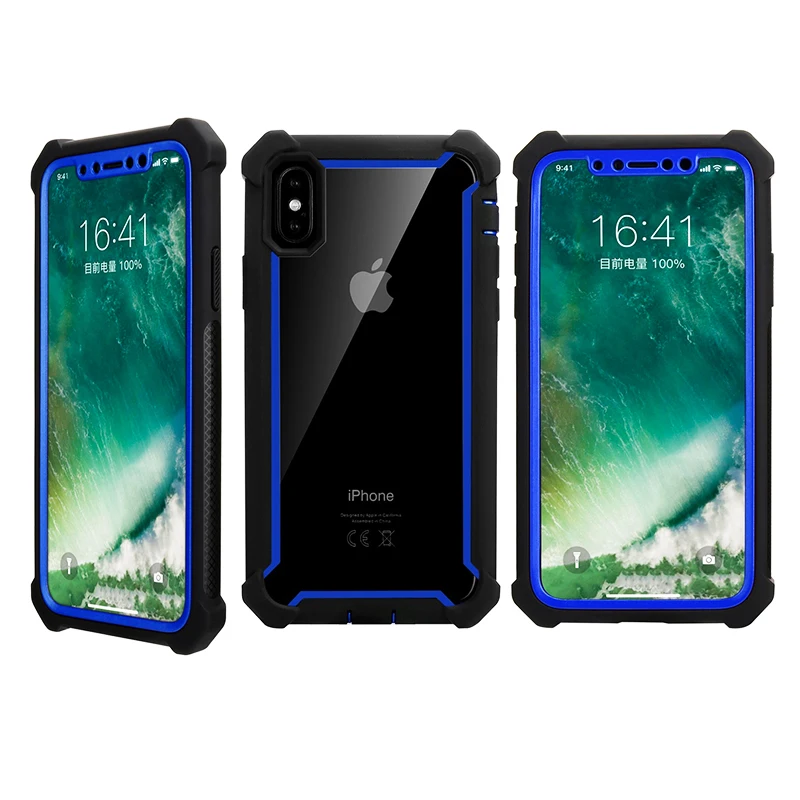 Прочный противоударный чехол для iPhone X XS Max XR 6 6S 7 8 Plus|Бамперы| |