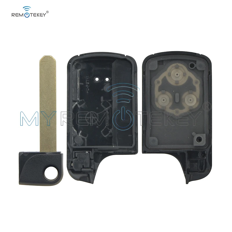 Чехол для смарт ключей Remtekey чехол с 2 кнопками Honda Fit CRV 2009 2010 2011|Ключ от авто| |