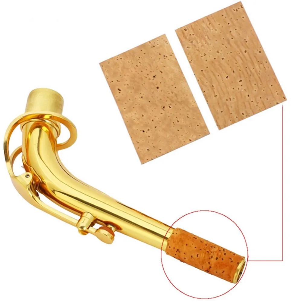 2Pcs Saxophone Corks Soprano/Tenor/Alto Neck Cork Saxophone Parts Musical Instrument Accessories