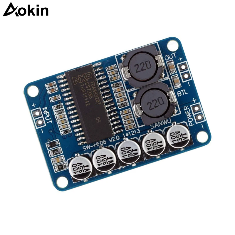

Low Power TDA8932 35W Digital Amplifier Board Module Mono Power FOR Arduino Digital Power Amplifier Board Module Mono Amplifier