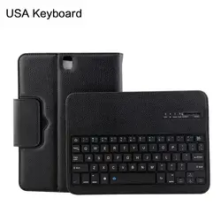 Для samsung Galaxy Tab S3 9,7 чехол для планшета с Bluetooth американская клавиатура подставка кожаный чехол для samsung Tab S3 9,7 T820/T825