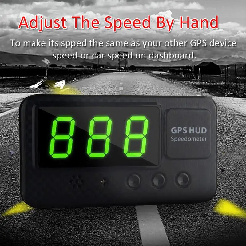 Новый C60S Автомобильный цифровой GPS Спидометр дисплей скорости км/ч MPH