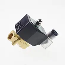 3/" BSPP NC латунь 12VDC 24VDC 110VAC 220VAC Метан Пропан 2 способа соленоидного клапана соединения газа топлива воздуха воды