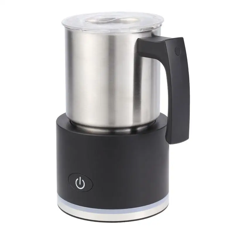 

Automatic Electric Milk Frother Premium Stainless Steel Liquid Heater Milk Frother Soft Foam for Milk Kitchen Coffee Making Home
