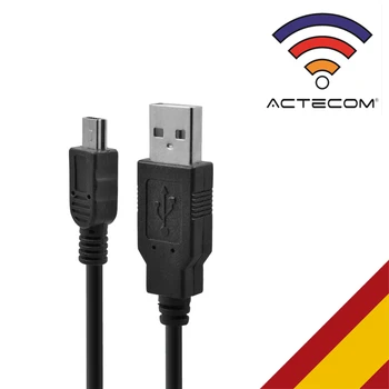 ACTECOM-Cable USB 2,0 A MINI USB, 5 pines, Macho, mp3, cámaras de vídeo, Gps, miniUSB