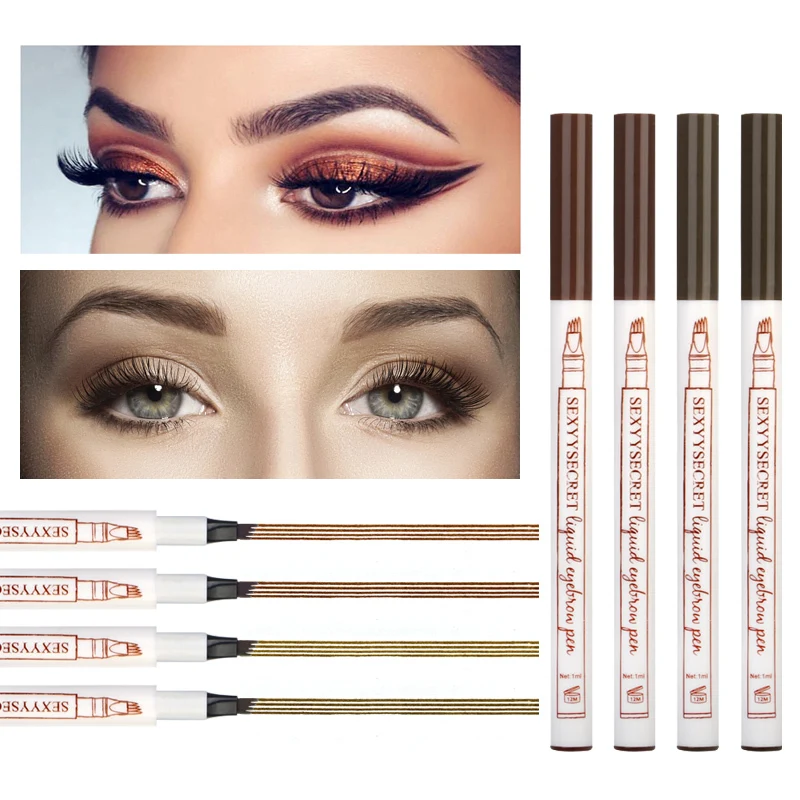 

Eyebrow Pencil Microblading Eyebrow Tattoo Pen Fine Sketch Liquid Eyebrow Pen Waterproof Tattoo Durable Eye Brow Pencil make up