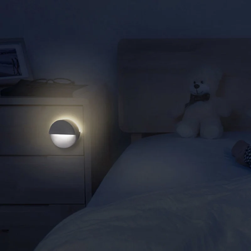 Ночник Xiaomi Mijia Philips с Bluetooth светодиодный индукционный ночной Светильник для