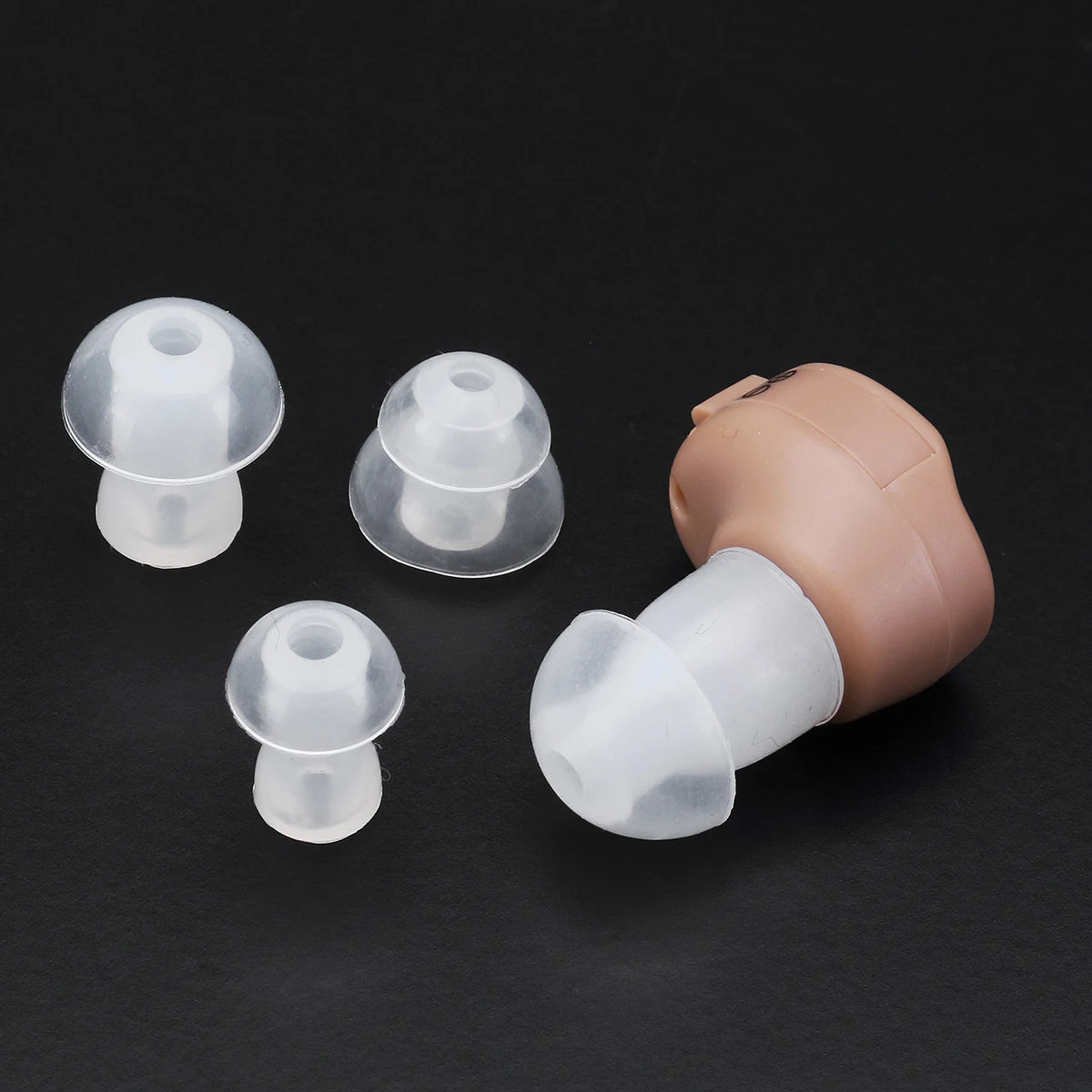 K-80 Mini Adjustable Dightal Tone In-ear Best Invisible Sound Enhancement Deaf Volume Amplifier Hearing Aid Aids Ear Assistance