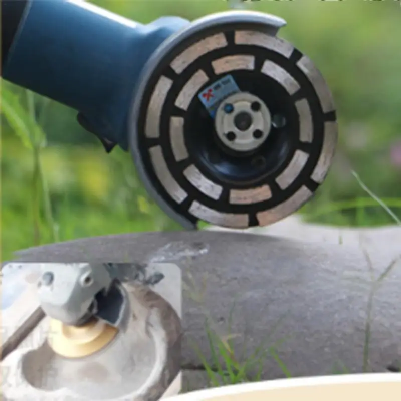 

Double Row Diamond Grinding Cup Diamond Segment Wheel Disc 115mm/125mm/180mm For Concrete Deburring, Rough Surface Grinding
