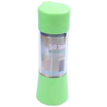 USB соковыжималка, портативный блендер для сока, бытовой миксер для фруктов-шесть лезвий, 400 мл Миксер для фруктов с USB зарядным кабелем