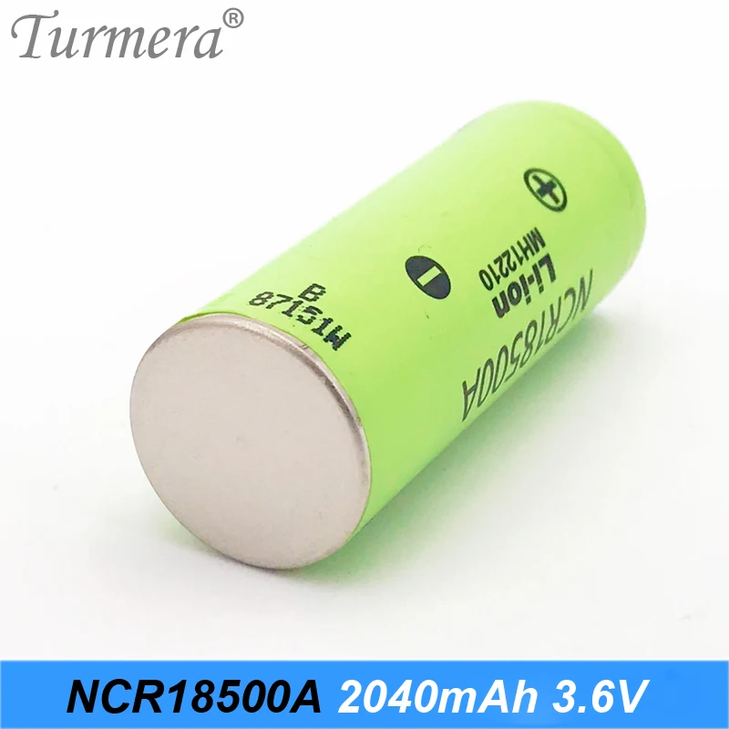 Original 3.6V 18500 NCR18500A 2040mAh Rechargeable Battery For Panasoniic flashlight rechargeable lithium battery 18500 Original 3.6V 18500 NCR18500A 2040mAh Rechargeable Battery For Panasoniic flashlight rechargeable lithium battery 18500