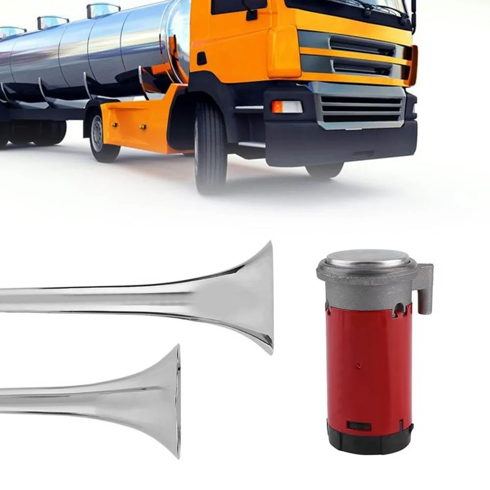 

Portable 12V Air Compressor Air Horn for Car/ Truck / Vehicle Speaker Air Pump Snail Horn Pump Compressor