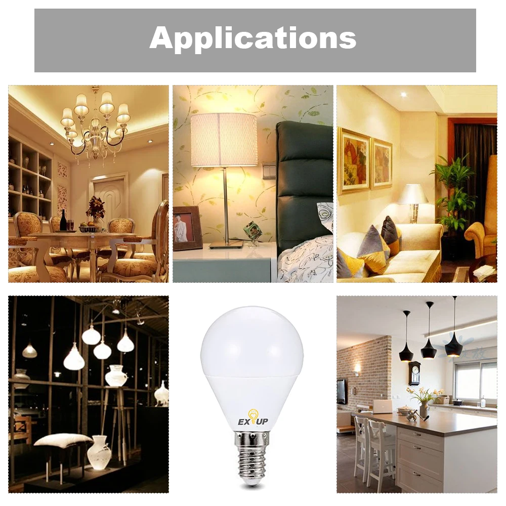 

7W E14 LED 110-130V LED Light Bulbs Spotlight Bulb Lamp Globe Light Bulbs Frosted LED Filament Indoor Bulb for Ceiling Lighting