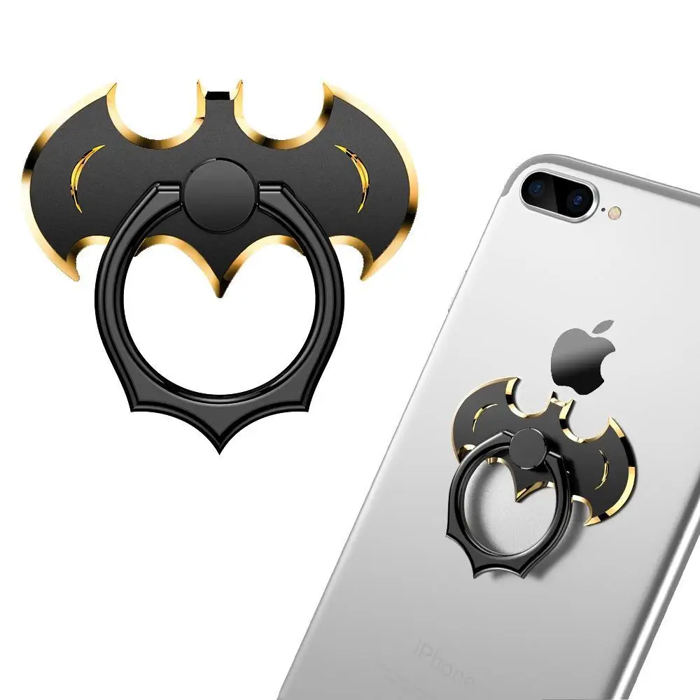 

Bat 360 Degree rotate Phone Holder Finger Ring Mobile Phone Stand Holder For PhoneX 8 MI All Smart Phone Holder