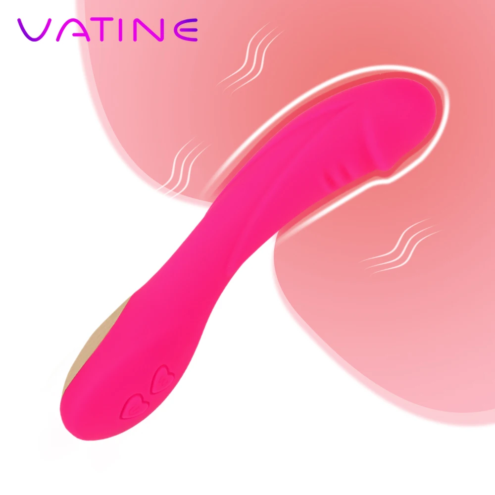 VATINE мощный вибрации G-spot Массаж вагины клитор стимуляция 12 Скорость Женский мастурбатор фаллоимитатор вибратор секс-игрушки для женщин