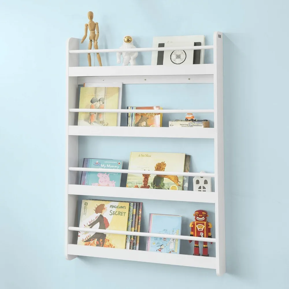 wall mounted kids bookcase