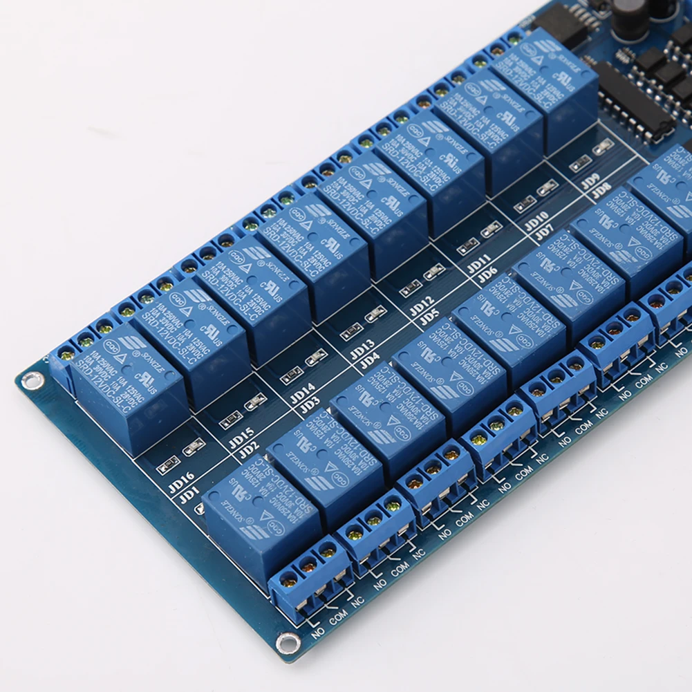 Новый 16 канальный 5V12V релейный интерфейсный модуль платы для PIC AVR MCU DSP ARM PLC|arm board|arm