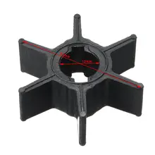 47-952892 substituição do impulsor da bomba de água para o motor de popa do mercúrio 2.2-3.3hp 6 lâminas de borracha preta peças & acessórios do barco