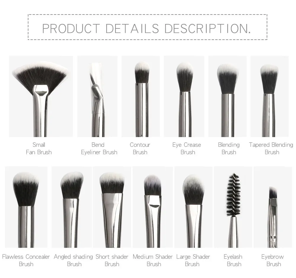 

Popular Practical New 12 Makeup Brushes Beauty Tools Aliexpress
