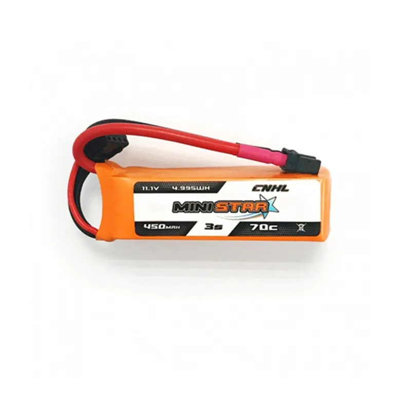 CNHL MiniStar 850 mAh/450 mAh 11,1 V 3S 70C Lipo аккумулятор Перезаряжаемый W/XT60 Разъем для RC моделей запчасть для мультикоптера Accs