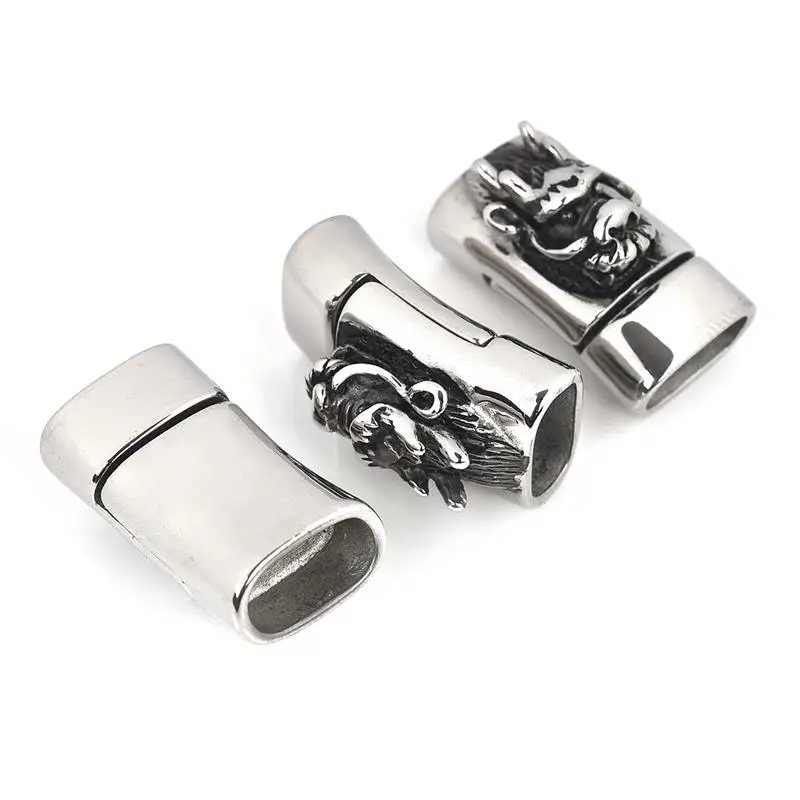 1pc Dragon Clasps 316L Stainless Steel Bracelet Jewelry Making