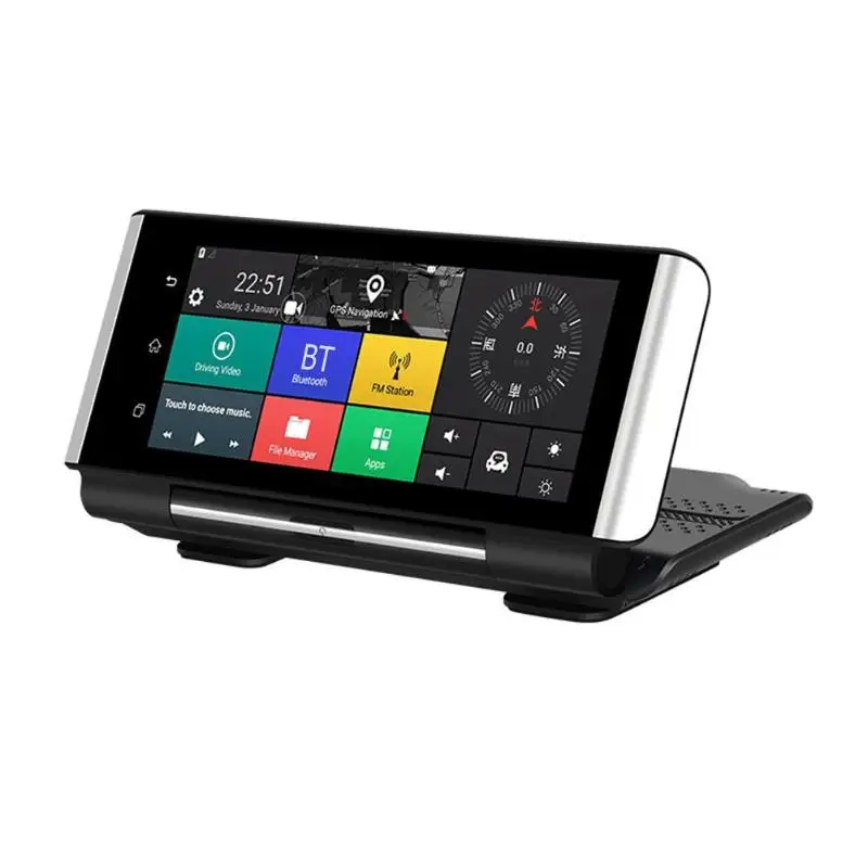 

K6 Center Console 7 Inch Car DVR Camera Dual Lens Android 5.1 4G Touch Screen HD 1080P GPS Navigation ADAS Bluetooth Dash Cam