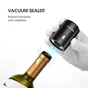 1Pc ABS Vacuum Red Wine Bottle Cap Stopper Vacuum Sealer Wine Stopper Fresh Wine Keeper Champagne Cork Stopper Kitchen Bar Tools 5