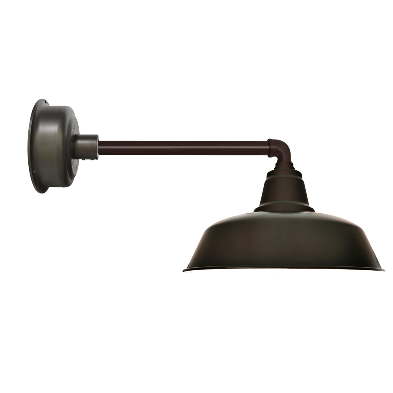 10 &quotMetropolitan goodyeсветодиодный LED уличный фонарь в красном дереве бронза | Лампы и
