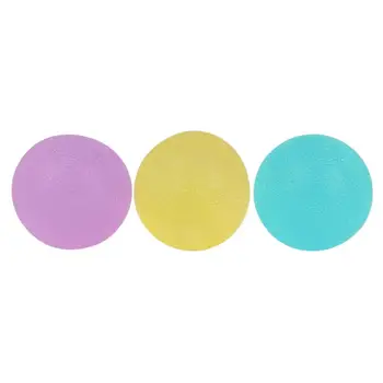 

3pcs Finger Grip Strengthening Therapy Exercise Squeeze Eggs Stress Balls