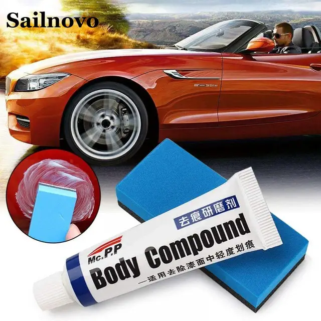 Auto Car Body Compound Paste Set Car Accessories Scratch Paint Care
