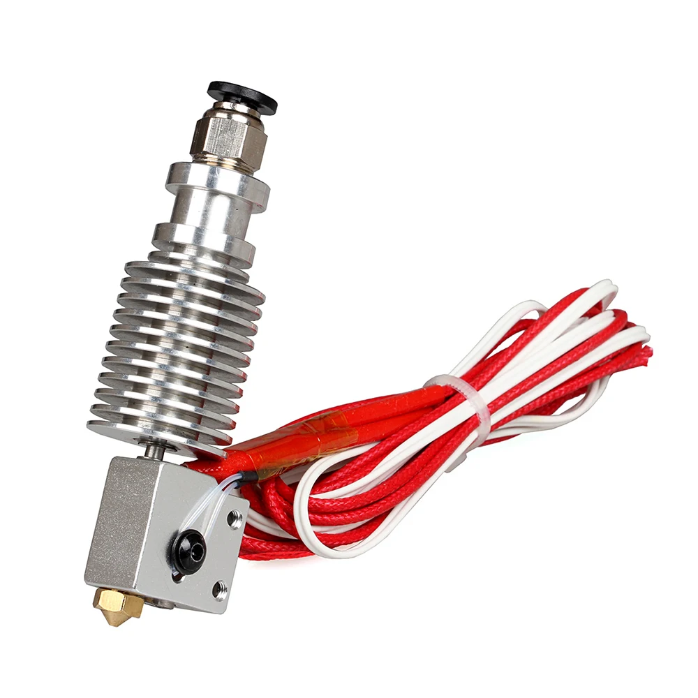 XCR3D 3D طابعة الطارد أجزاء بركان V6 hotend كبيرة قطرها فوهة 1.75 مللي متر/0.6 0.8 1.0 1.2 مللي متر 12 v/24 V