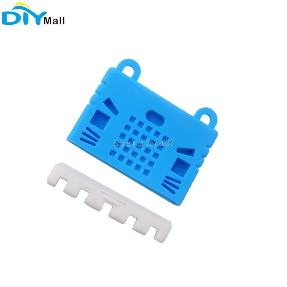 

For BBC Micro:bit Microbit Protective Case Silicone Soft Cover Blue