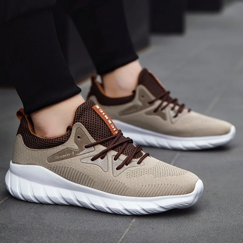 

Shoes Men Sneakers Male Boosts Zapatillas Hombre Fashion Breathable Large size Ultralight Comfortable Gray Casual Shoes Sapatos