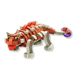 96 шт. развивающие мир динозавров Ankylosaurus пены строительные блоки игрушки собрать блоки Классические игрушки лучший подарок для мальчика