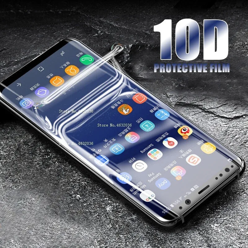10D мягкая Гидрогелевая пленка с полным покрытием для Samsung Galaxy A10 A50 A 20 30 40 60 70 80 90 M 10