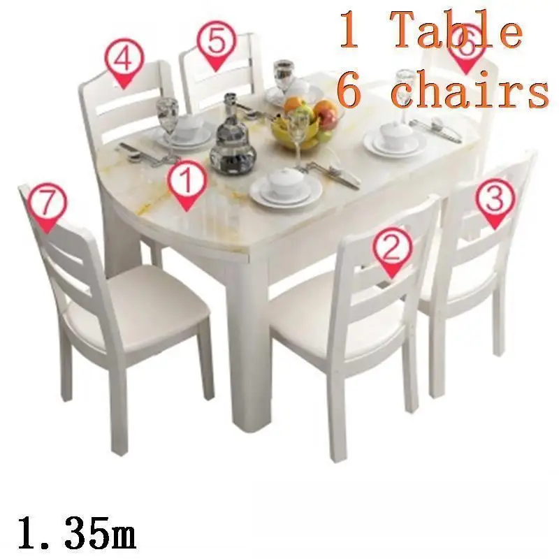 Dinning Set Esstisch Piknik Masa Sandalye Meja Makan Sala De Jantar Shabby Chic Wood Bureau Desk Mesa Comedor Dining Table