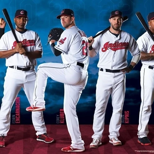 Cleveland Indians _-плакат с командой принт (34x22) | Дом и сад