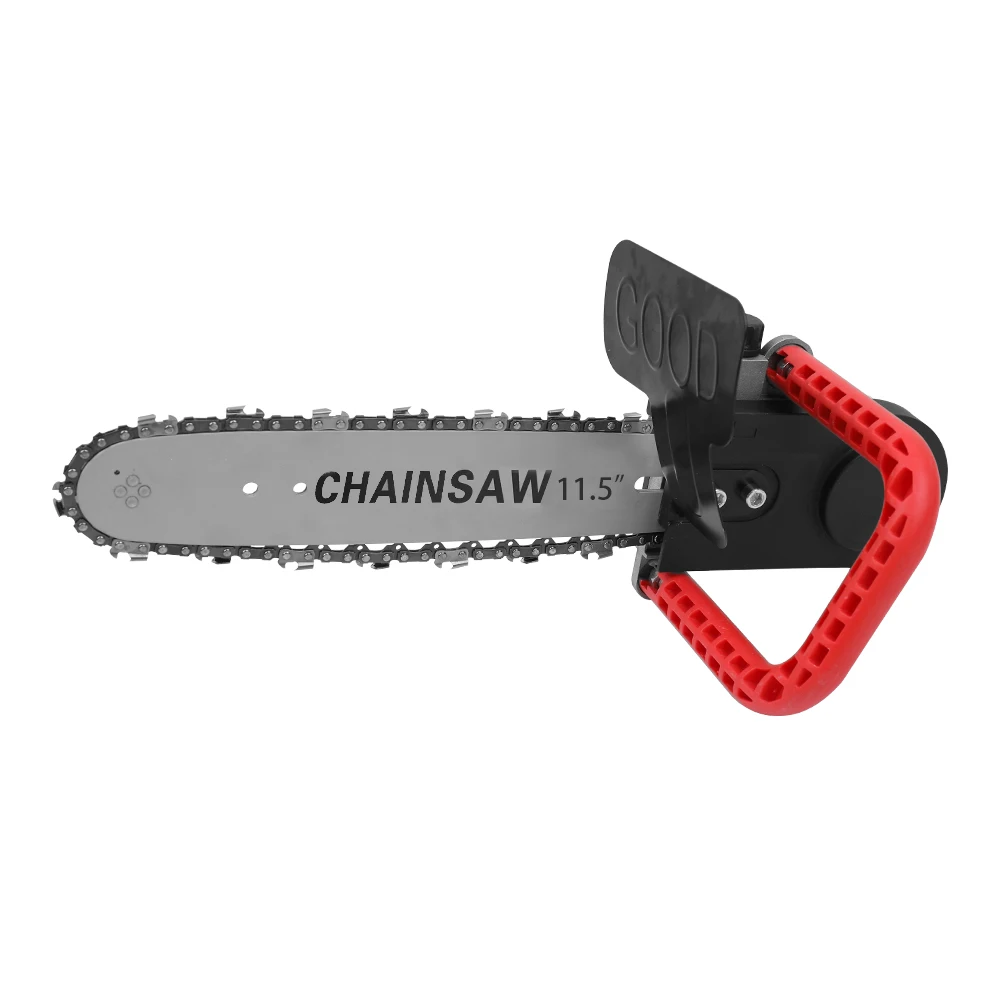 

11.5 Inch Chainsaw Refit Conversion Kit Chain Saw Stand Bracket Set Change Angle Grinder into Chain Saw Woodworking Power Tool