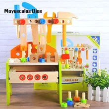 Деревянные мульти-инструменты Детские собранные ремонтный набор Детские раннее образование играть развивающие игрушки