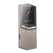 Металлический mp3mp4 плеер с экраном без потерь Музыкальная карта может быть записана запись текста