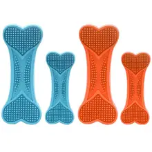 Dog Toy Bite-Resistant Teether Toy Large Dog Teddy Gold Hair Sound Bar Molars Clean Teeth Vocal Relief Non-toxic Dog Toy