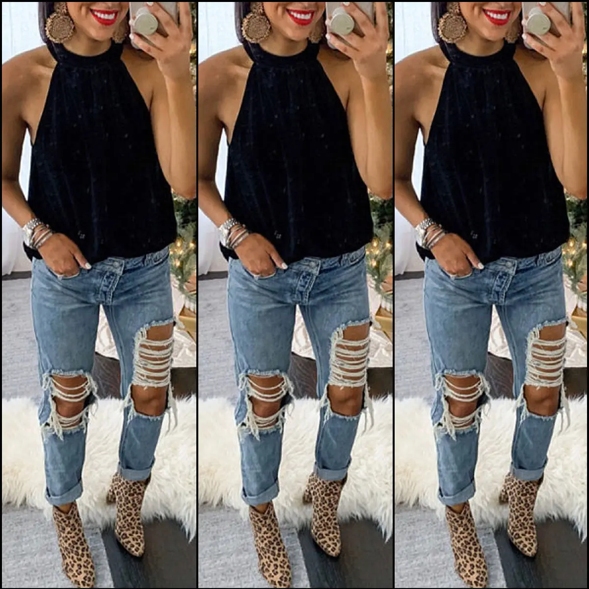 

Blouse 2019 New Brand Summer Women Casual Halter Solid Casual Sleeveless Tops Blouse Crop Top Shirts