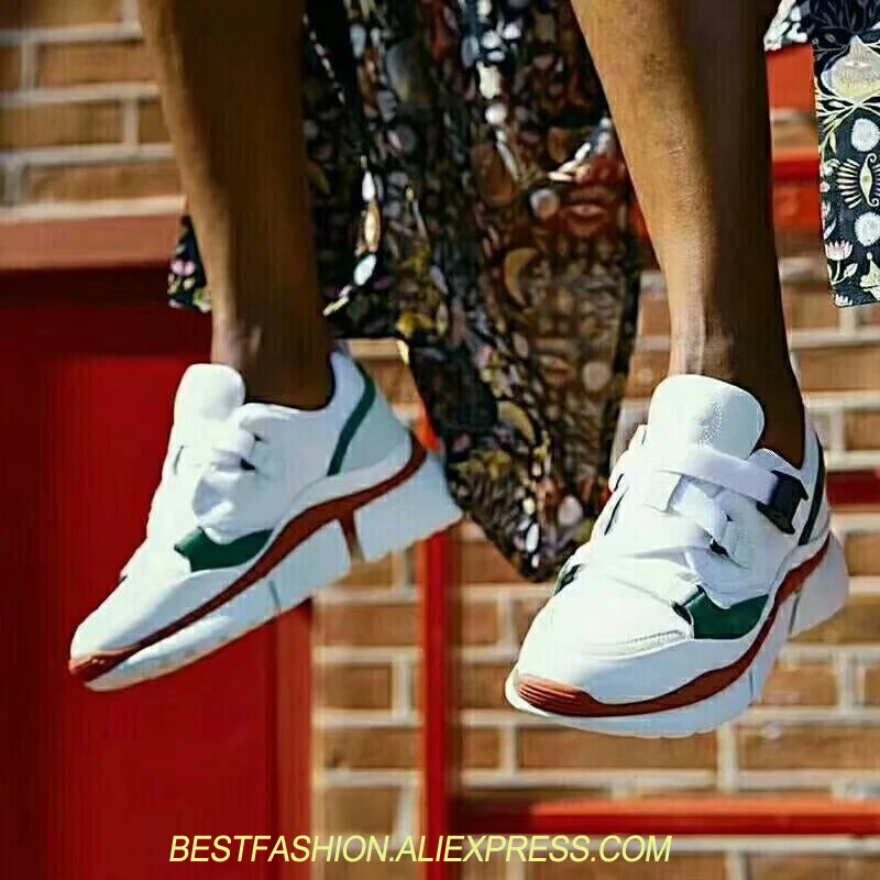 

Luxury Designer Shoes for Ladies Mixed Color Round Toe Laofers Street Style Gladiator Flat Sneakers Shoes Woman Sneakers Women