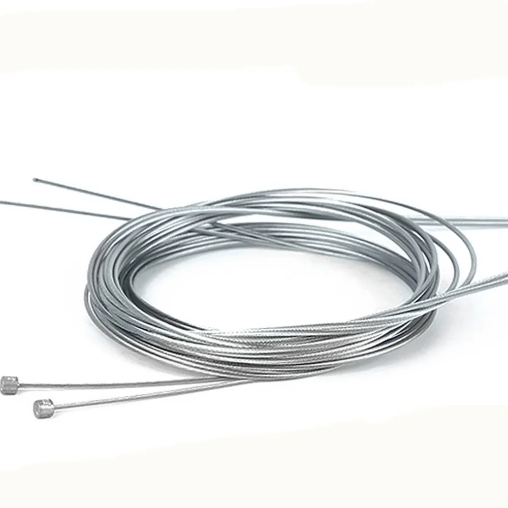 10Pcs Bicycle Brake Line 1.75M Road Bike Bicycle Brake Inner Wire Cable Line Galvanized Steel Wire Bike Cycling Accessories