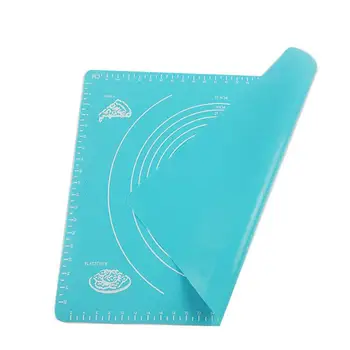 

50.5*40.5cm Kitchen Silicone Baking Sheet Rolling Dough Pastry Cakes Bakeware Liner Pad Mat Oven Pasta Cooking Tools