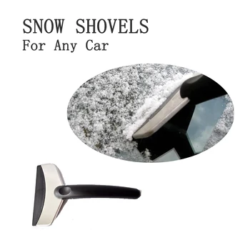 

Winter Car Window Cleaning Snowplow Tool Windshield Snow Removal Scraper Ice Shovel
